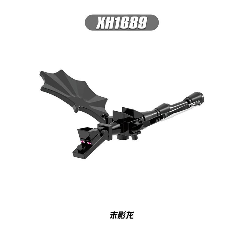 Blocuri de construcție Lumea mea Minifigurine Minecraft Jucării Cărămizi Lego Cadouri pentru copii Educație X0311