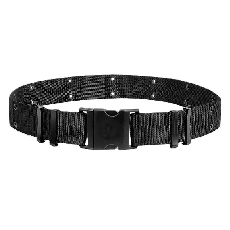 

Jihua Тканый внешний ремень Нейлоновый уличный поясной ремень Внешний пояс Поддержка талии Утолщенный и износостойкий быстроразъемный ремень для тренировок 120cm