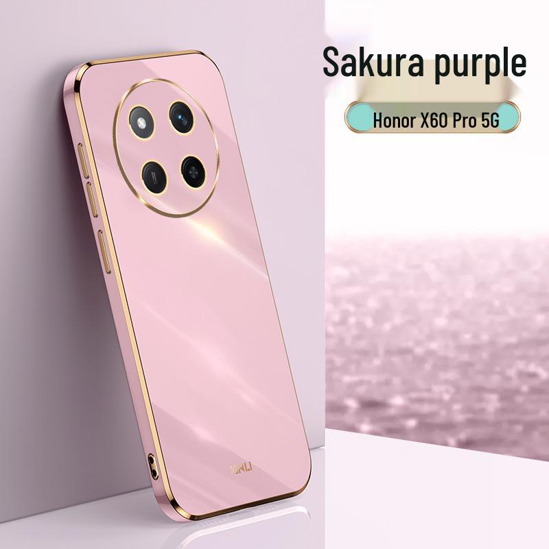 High-End Honor X60 Pro/GT Protective Phone Case with Full Lens Coverage - Trendy Couple Style Honor X60