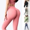 Kalhoty na jógu Vysoký pas Slim Fit Elastické Prodyšné Šetrné k pokožce Nylon Spandex Bezešvé Yoga Kalhoty Fitness tepláky pro ženy