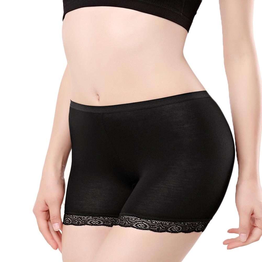 Ladies Lace Trim Fitted Body Shape Jersey Gym Active Cycling Hot Pants Shorts