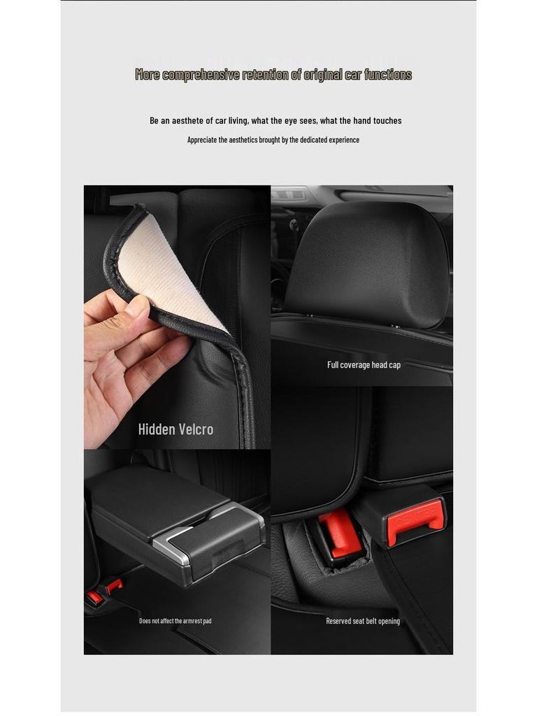 Full pakke Lavida Sagitar Jetta Sylphy bilsetepute deksel - Ett stykke