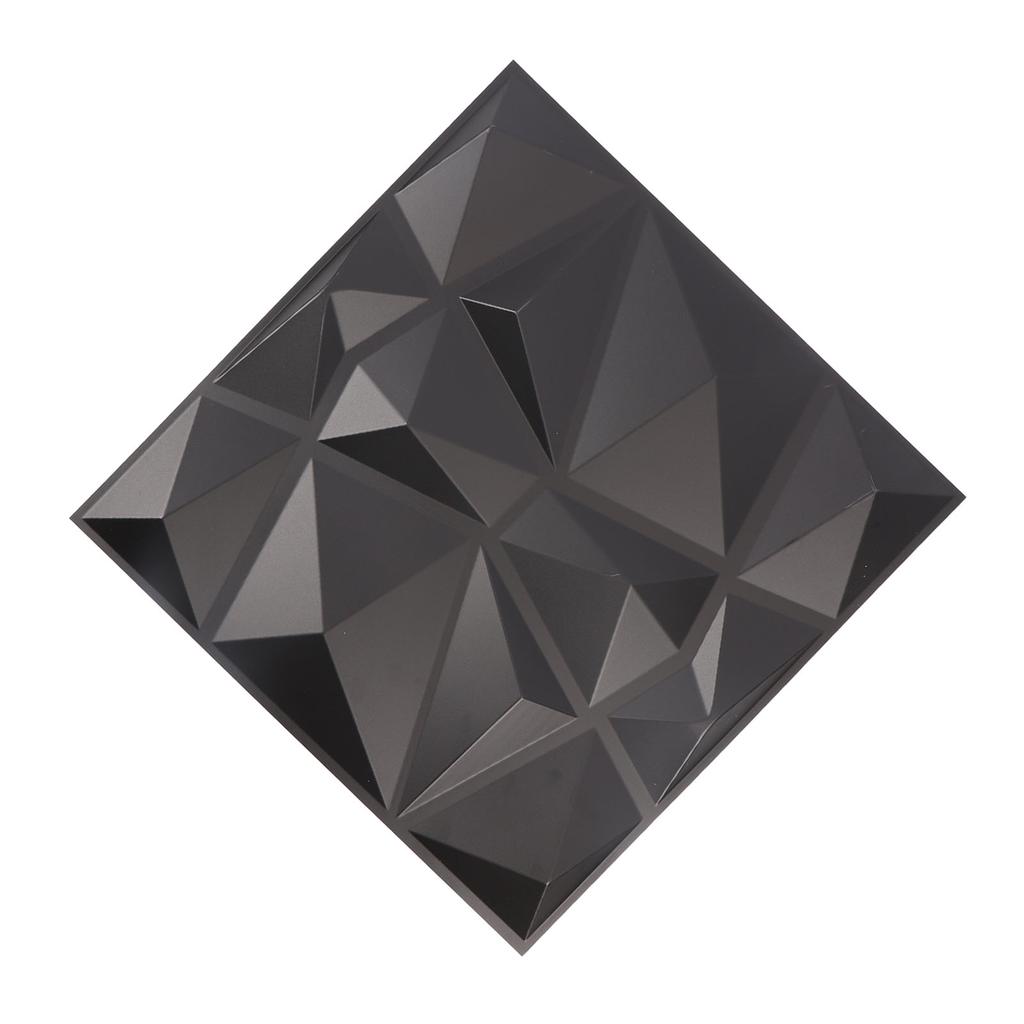 12 ks 3D nástěnných panelů diamantový design 3D texturované nástěnné panely pro obývací pokoj lobby ložnici hotel