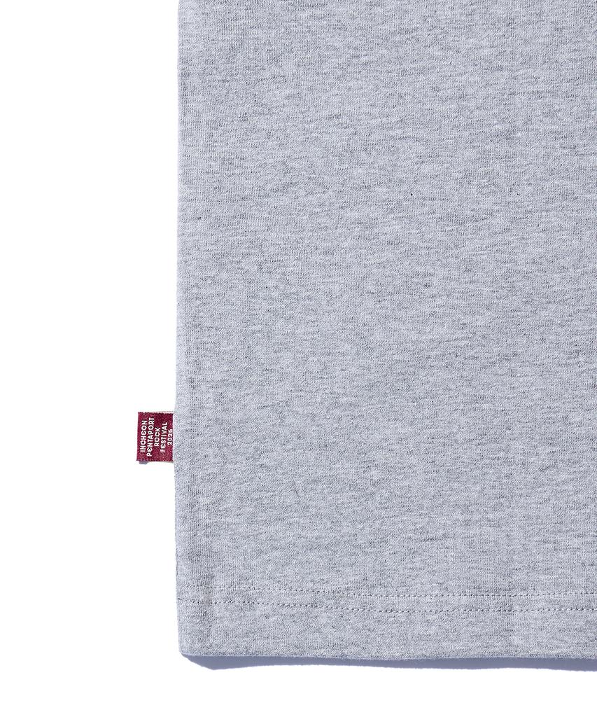 DISCUS ATHLETIC 2026 Pentaport Incheon T-Shirt Melange Gray
