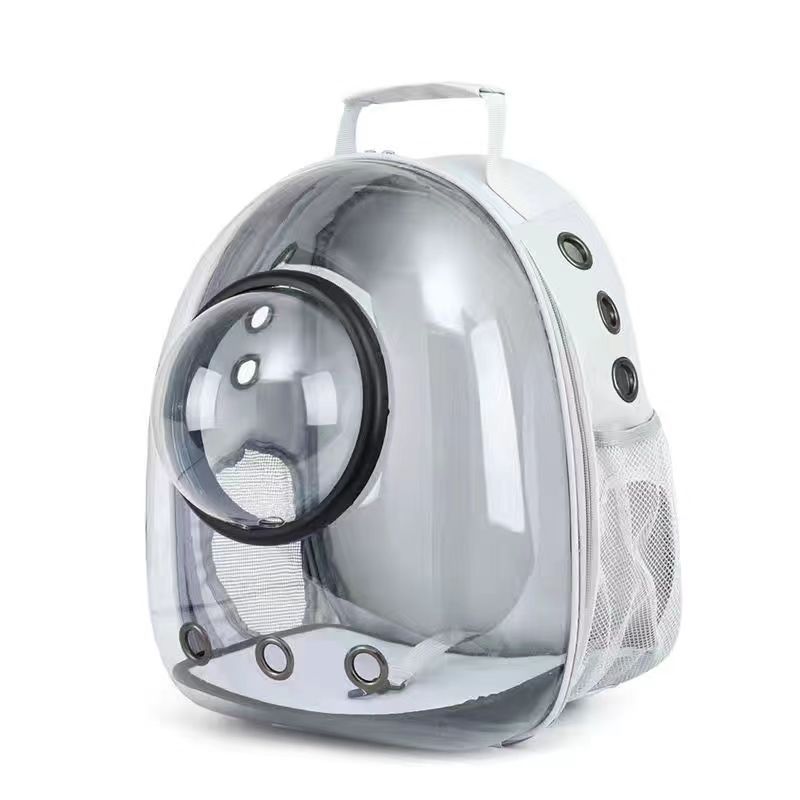 Cat Bag Out Portable Bag Space Capsule Pet Backpack Cat Cage Double Shoulder Transparent Cat Schoolbag Dog Cat Supplies