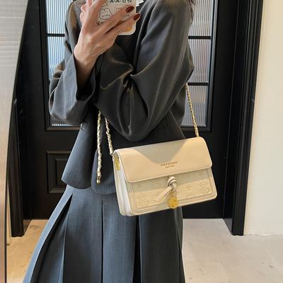Premium Summer Versatile Small Square Bag 2025 New Fashion Chain Shoulder Women's Bag Korean Version of Foreign Style Messenger Bag Bag
