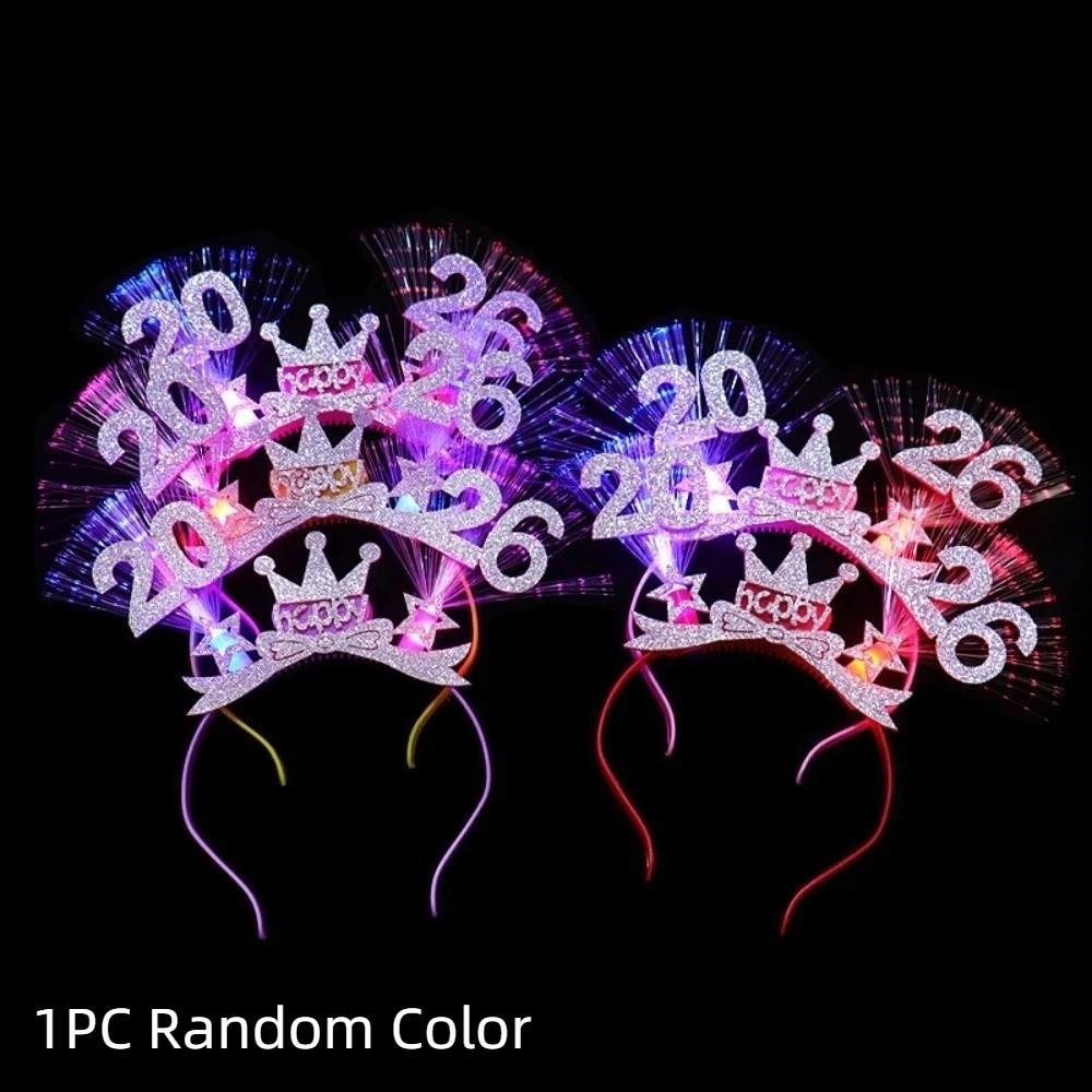 LED Glow LED Glow Hair Bands Photographic Headwear New Year Headdress  Decorations