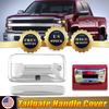 For Chevy Silverado 14-2020 Trunk Tailgate Handle Cover Trim W/ Camera Key Hole