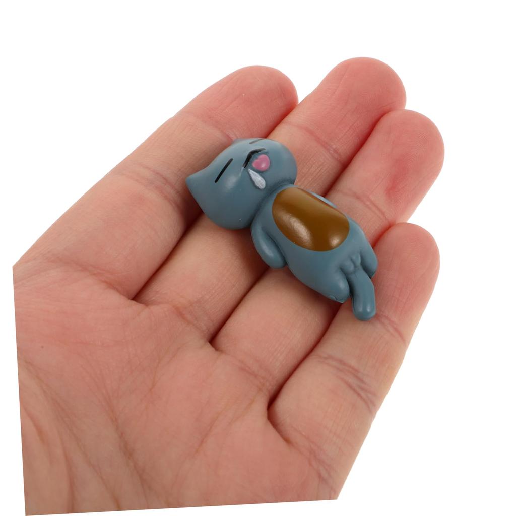 MUELODSIC 6pcs Cat Car Interior Decoration Car Cute Cat Decoration Rearview Mirror Accessories Cute