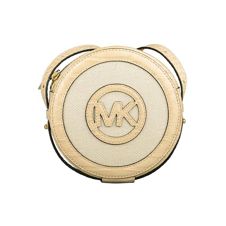 

Michael Kors MK Aidy Letter Logo Color Block Leather Crossbody Bag Women bags Beige 35T1GUWC0C-BUFF-MULTI Basic Set (Bag+Dust Bag)