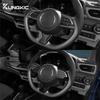 For Suzuki Swift 2017 2018 2019-2025 Fronx 2024-2025 ABS Steering Wheel Button Trim Cover Interior Decor Mod Car Accessories