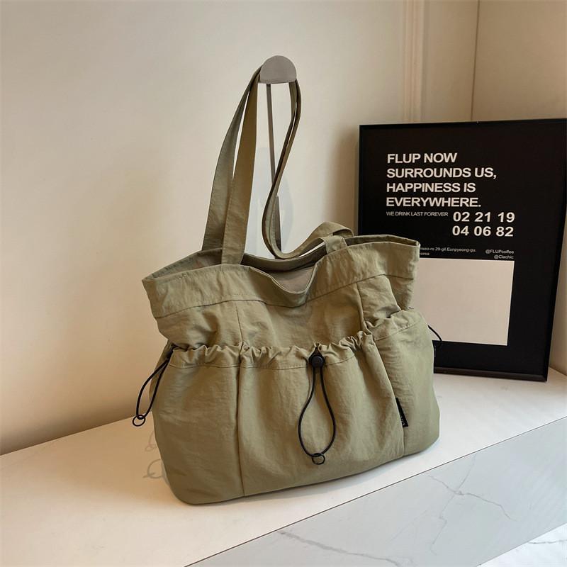 Canvas Tote Bag For Women With Zipper Closure And Inner Pouch For Daily Use
