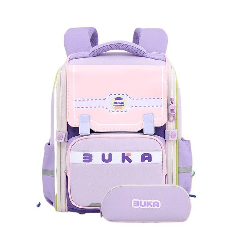 Children's backpack Elementary school student lightweight schoolbag Boys backpack New girls school backpack