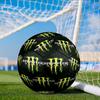 Powerful Energy Drink Logo Size 5 Soccer Ball, Suitable for Training and Matches, High-Elasticity, Wear-Resistant Material Gift for Fan