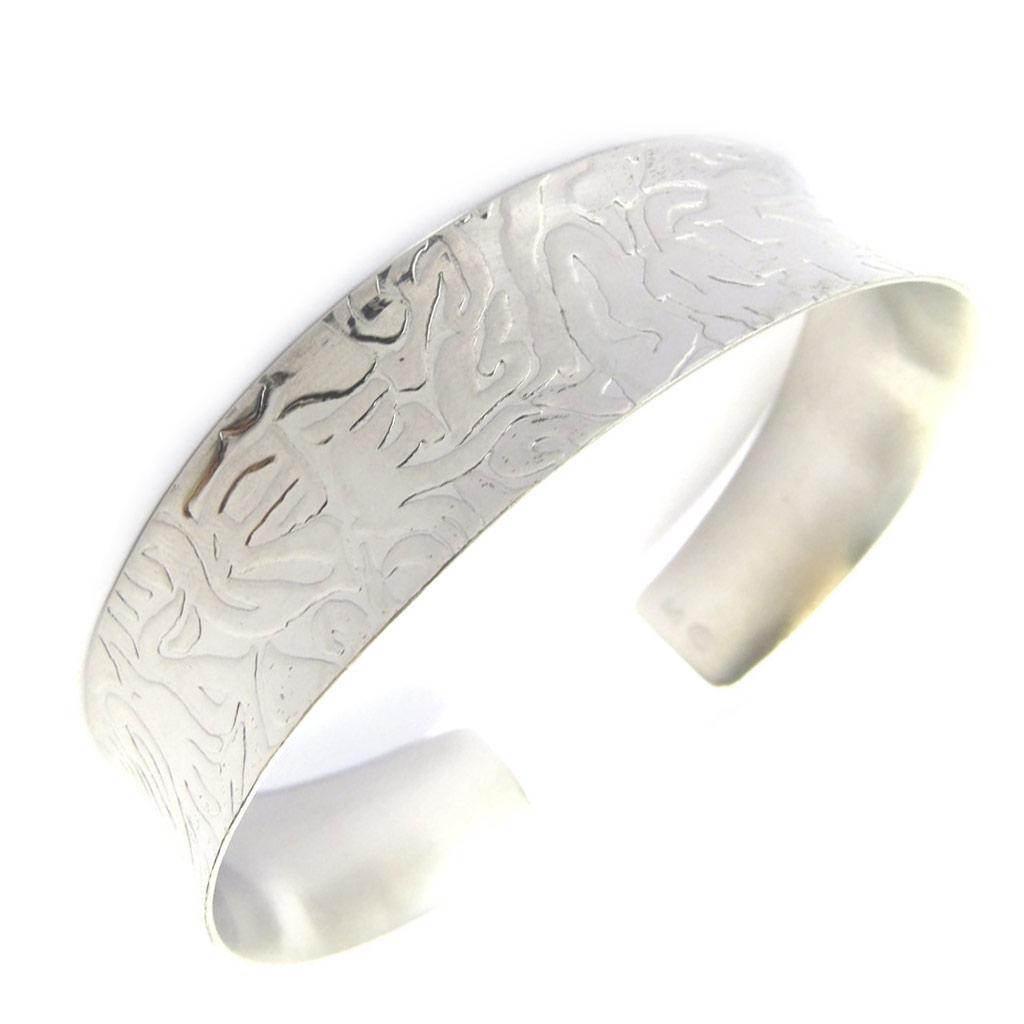 Les Trésors De Lily [M7271] - Silver Bracelet 'Cleopatra' Silver (rhodium-plated) - 58x50x15 Mm