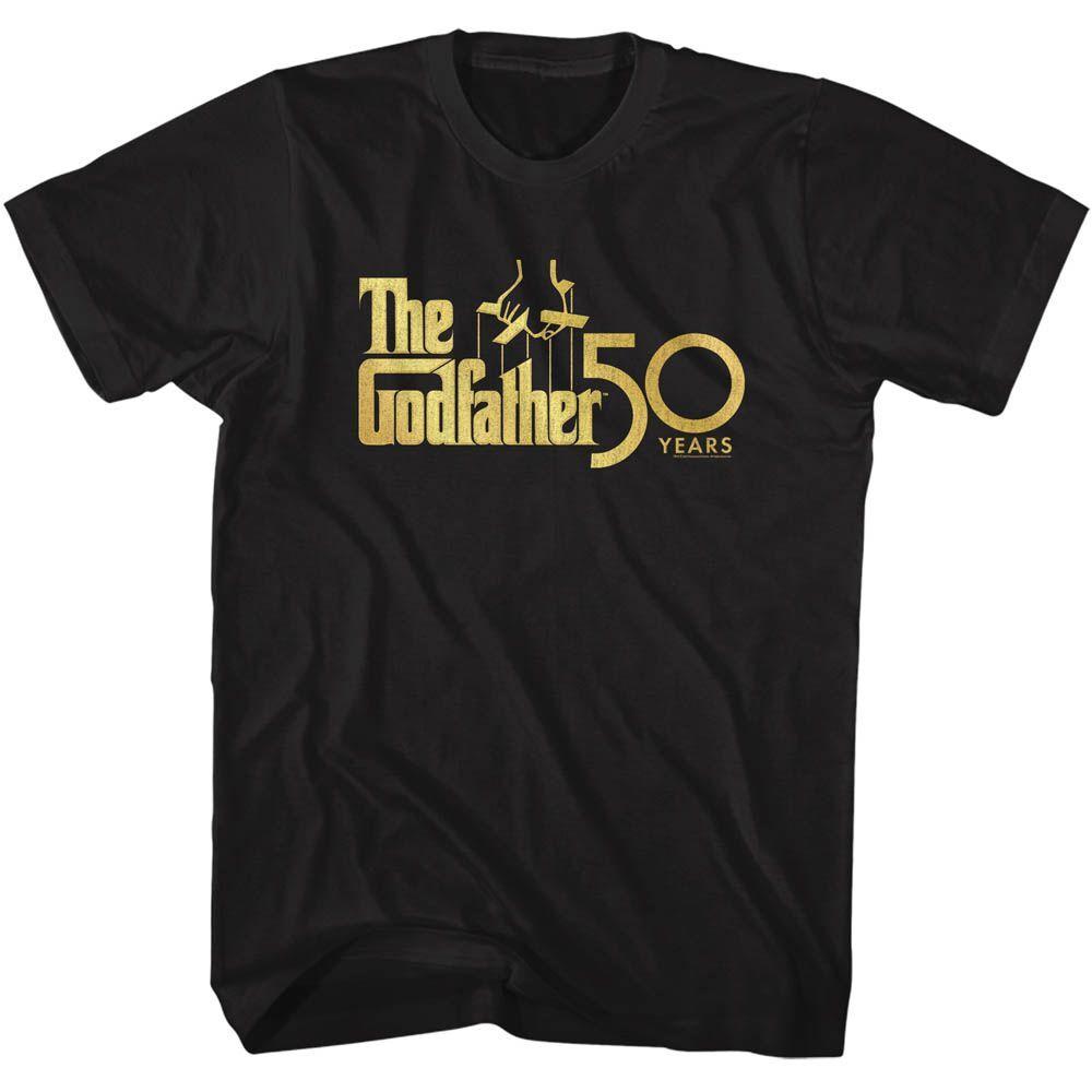 The Godfather 50 Years Black T-Shirt L
