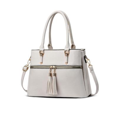 NICOLE & DORIS Women's Handbag, Shoulder Bag, Crossbody Bag, Divider, Elegant and Stylish, Business Bag, PU Leather, FallWinter, with Studs, Brand