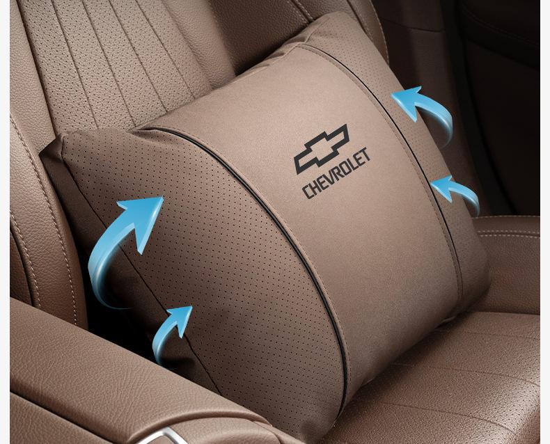 Chevrolet Headrest & Lumbar Support Cushion for Cavalier, Cruze, Equinox, Malibu XL.