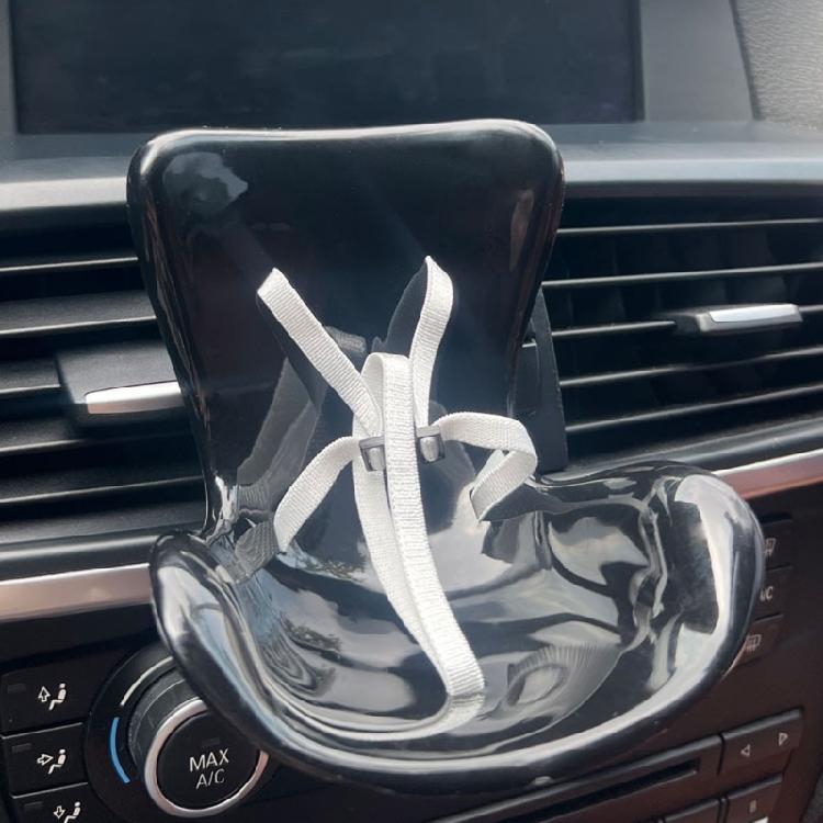 Decorative ABS Car Seat Holder For 10-17cm Dolls Safe Travel Display Ornament Gift Display Stand