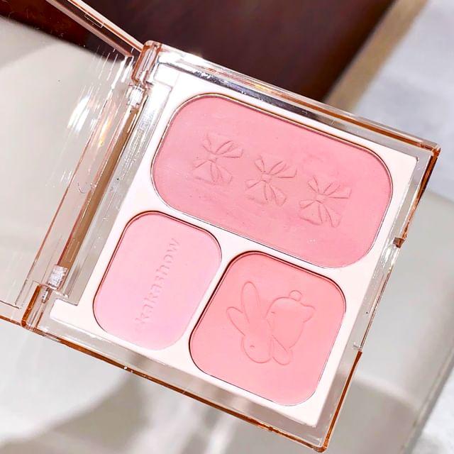 kakashow - Серия  Бант  3 Цвета Румяна для щек - 01