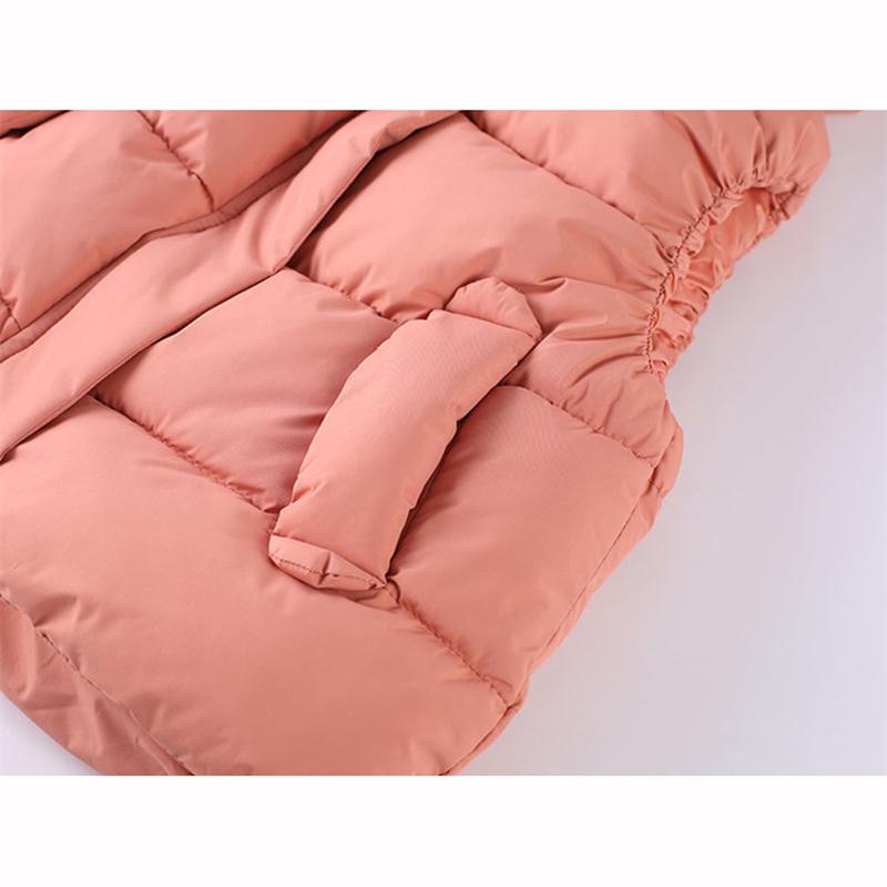 Mode Jungen Mädchen Kapuzen Warme Daunenwesten Herbst Winter Kinder Baby Jacke Kinder Reißverschluss Westen
