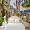 3d City Photo Wallpaper Street Landscape Mural Restaurant Cafe Living Room Tv Backdrop Wall Painting