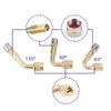 Universals Flexible Valves Stem Extenders Coppers Tyre Valves Extension Adaptors