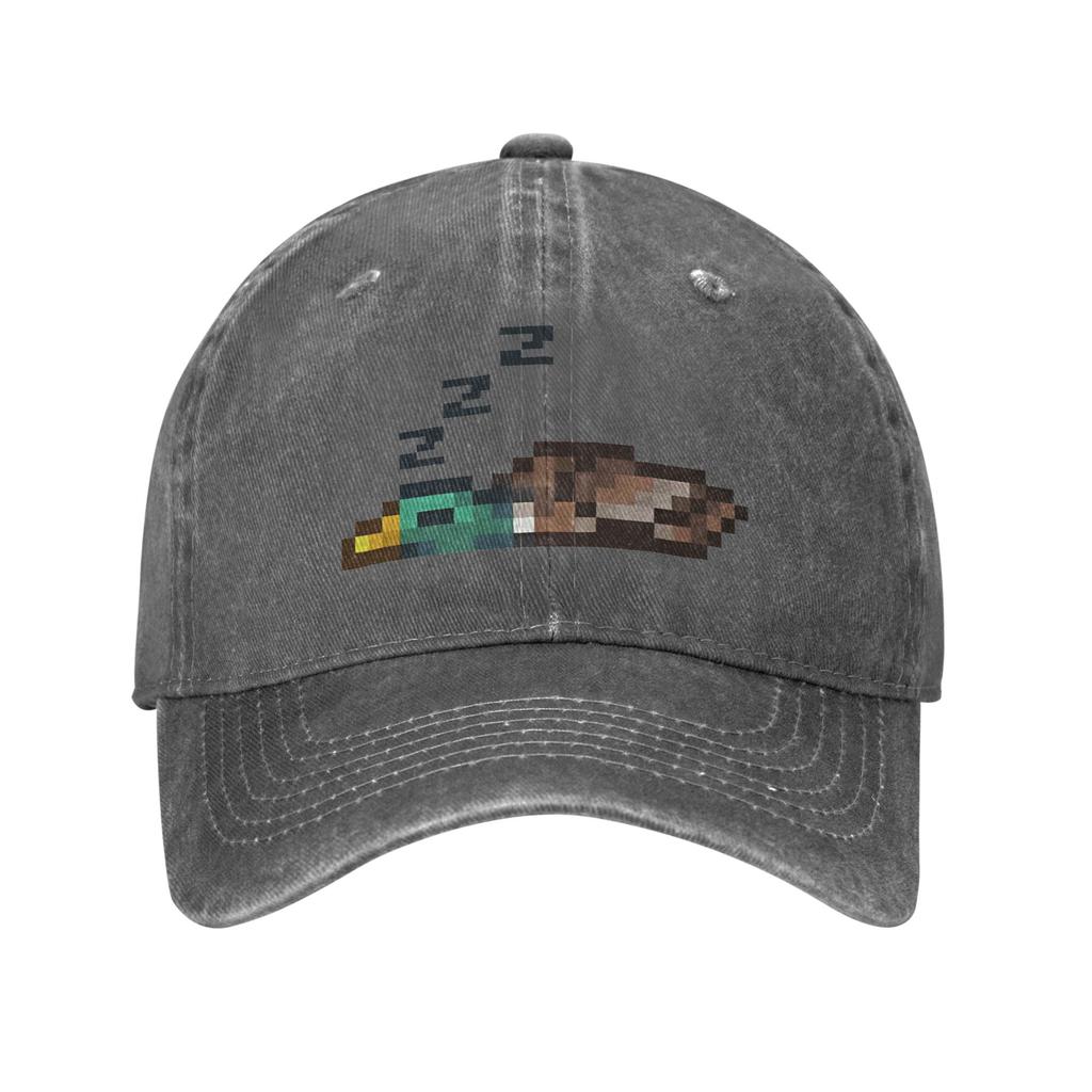 Summer Terraria Game Baseball Cap Sun Sun-Proof Custom Logo Washed Trucker Hat Men Women Trendy Outdoor Sport Baseball Caps