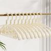 Wide Shoulder Non-slip Hanger Seamless Household Drying Rack Clothes Hanging Plastic Hangers Clothes Supports