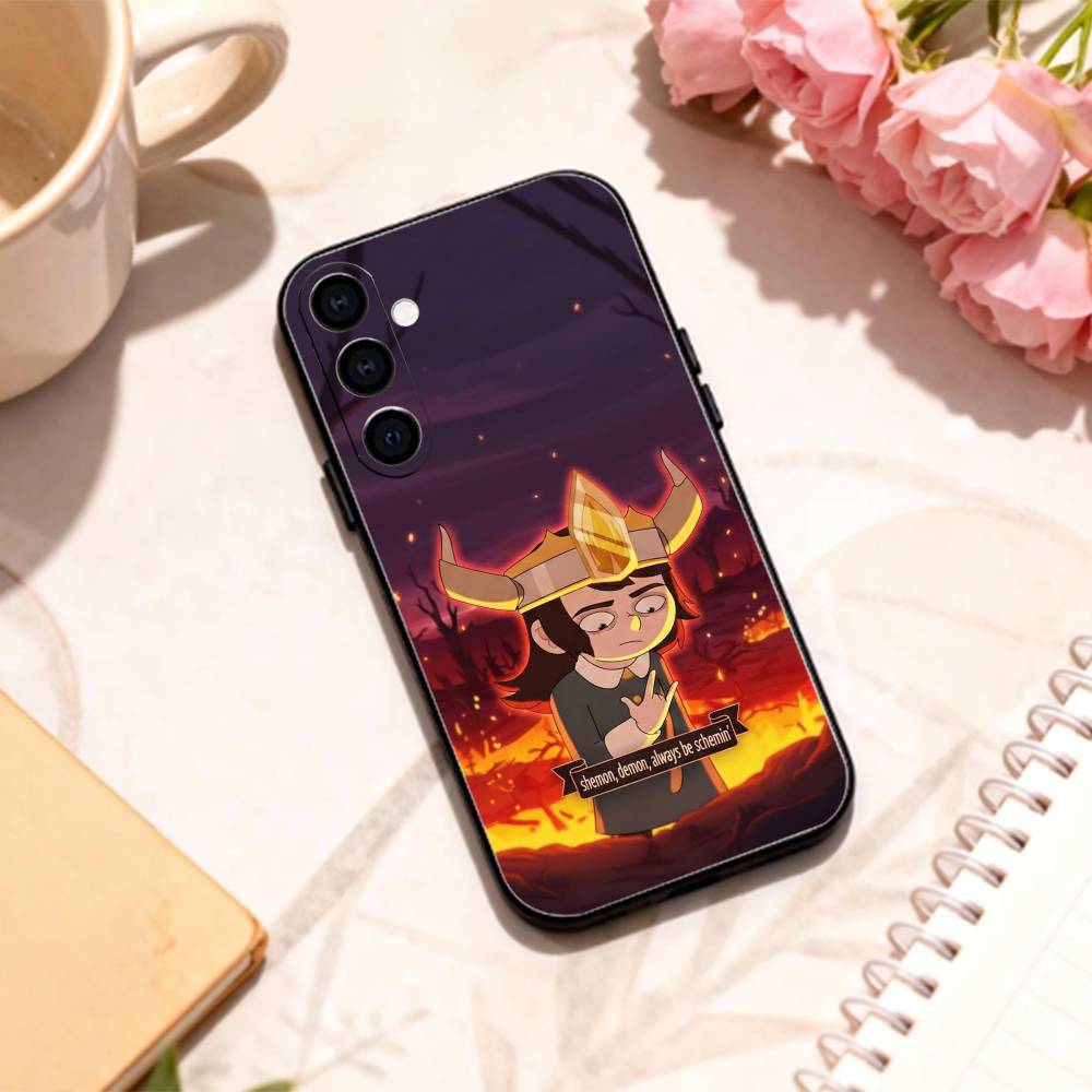 horror A-Abaddon H-HauntedS H-Hotel   phone Case For Samsung Galaxy A73,A72,A71,A70,A53,A52,A51,Others Soft Black Shell