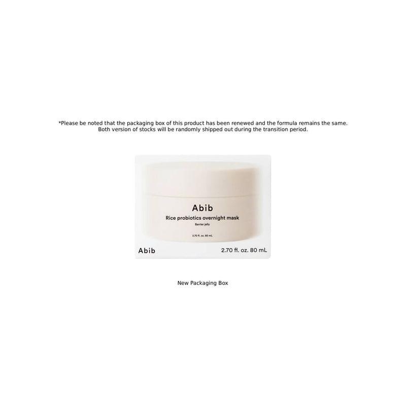 ABIB Rice Probiotics Overnight Mask Barrier Jelly