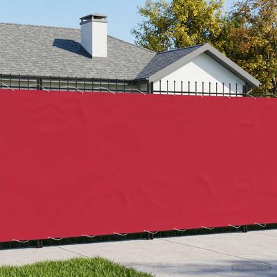 Balkon Sichtschutz 180 x 200 cm Stoff mit PU-Beschichtung