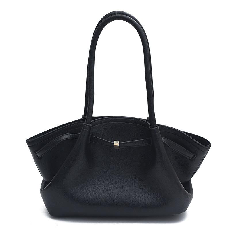 Large Capacity Women Bag With Cotton Polyester Lining And Slip Pockets For Work And Casual