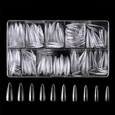 500 Pcs Fake Nails UV Gel Acrylic Nails Ballets Nail Tips Press On False Nails