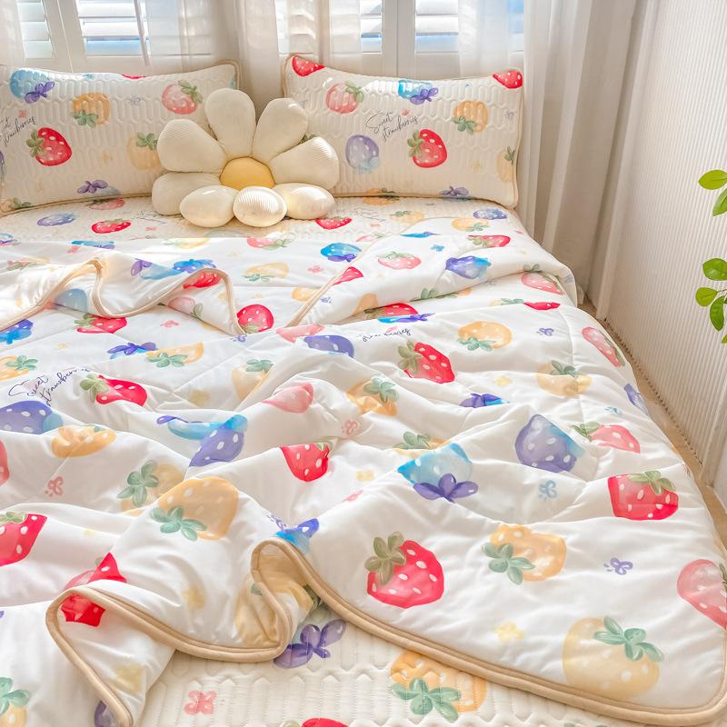 New Cool Feeling Silk Summer Cool Quilt Air Conditioner Summer Quilt