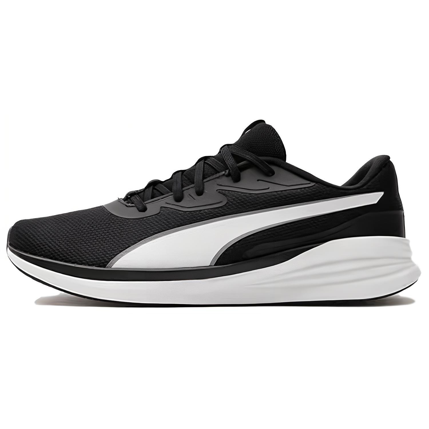 

New PUMA Cushioning Wear Resistant Low Top Casual Running Shoes Unisex Black 310040-01 40.5