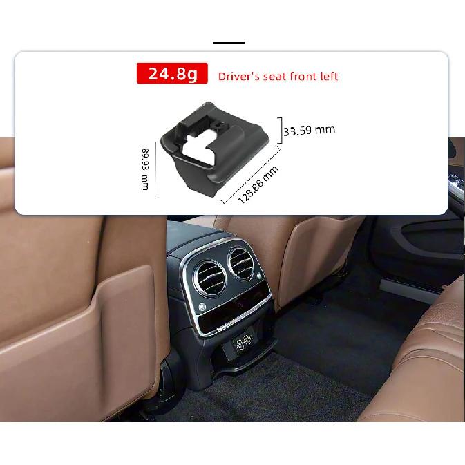Left Right Car Seat Rail Trim Cover 22391945009051 For Mercedes Benz S Class W223 Sliding Track Bonnet Seat Track Cover 2021-25