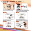 3 Paar Falsche 3D Nerz Magnetische Wimpern Weiche Flauschige Falsche Wimpern Neue Falsche Wimpern Westlicher Stil