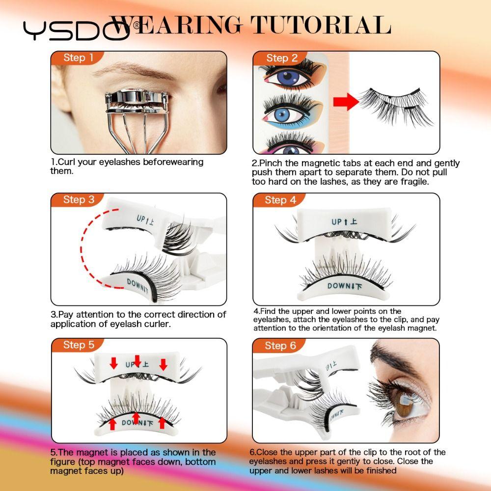 3 Paar Falsche 3D Nerz Magnetische Wimpern Weiche Flauschige Falsche Wimpern Neue Falsche Wimpern Westlicher Stil