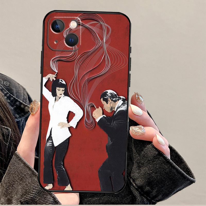 Pulp Fiction Movie Poster Phone Case For iPhone 17 Pro Max 17 Air 14 13 12 11 15 16 Pro Max Mini 16 Plus 16e Cover