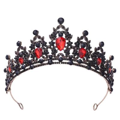 Nueva Tiara Corona Nupcial Tiara de Pedrería Corona de Princesa Accesorios para el Cabello de Boda Accesorios para Vestido Tiara