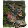 JQ Licensing Jlo Silky Alligator Supersoft Blanket