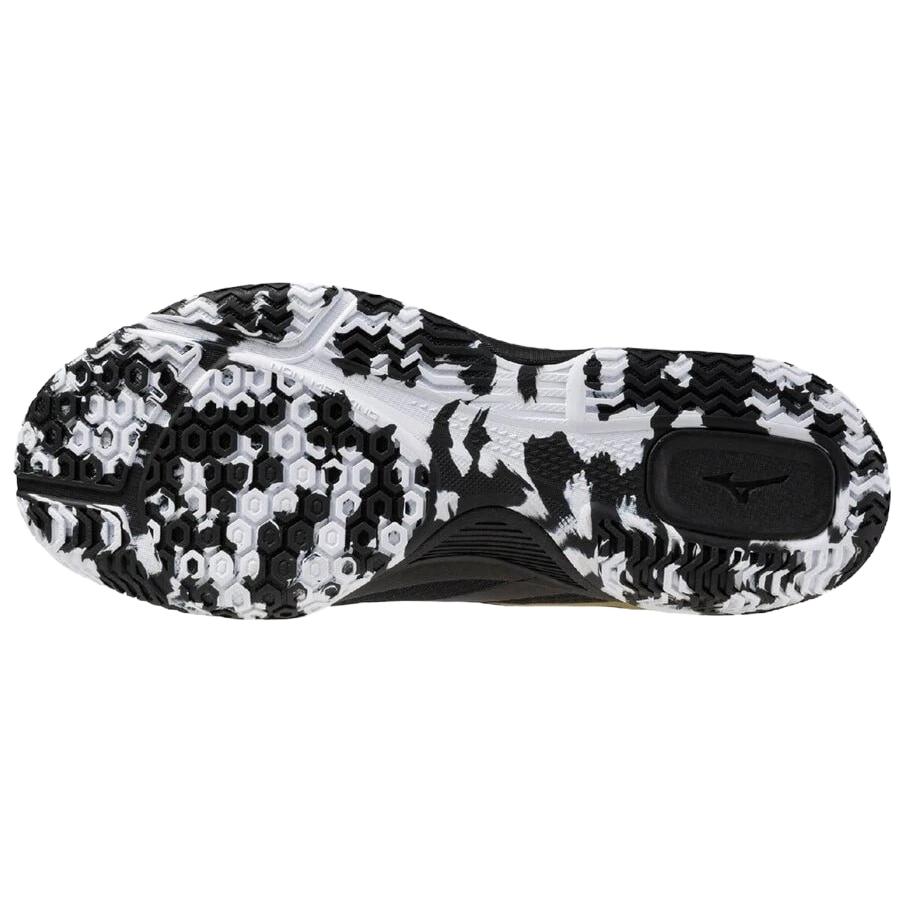 Mizuno Wave Medal 8 Comfortable Fit Low Top Table Tennis Shoes Unisex sneaker White Black 81GA258212