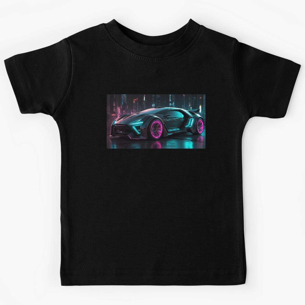Futuristic Sports Car Kids T-Shirt 130