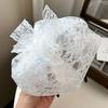 Fashionable Women's Lace Headpiece With Bows Comfortable Headband Stylish Hair Accessory For Wedding Guest Headgear