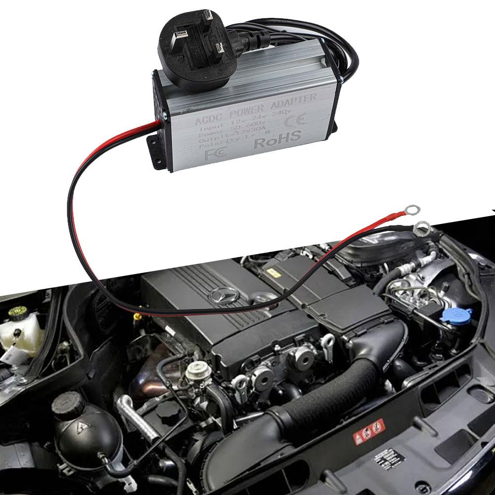 230V zu 12V Diesel-Luftheizer Stromwandler Adapter Innenheizung