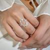 Elegant Women's Open Adjustable Heart Ring - Fashionable, Exquisite, and Chic
