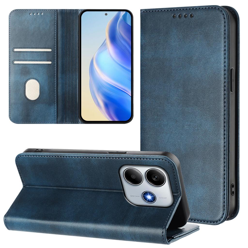 Flip Leather Phone Case for Xiaomi POCO M7 M7 M6 Pro M6 Plus M6 M5s M5 M4 M3 M2Pro M2  Magnetic Wallet