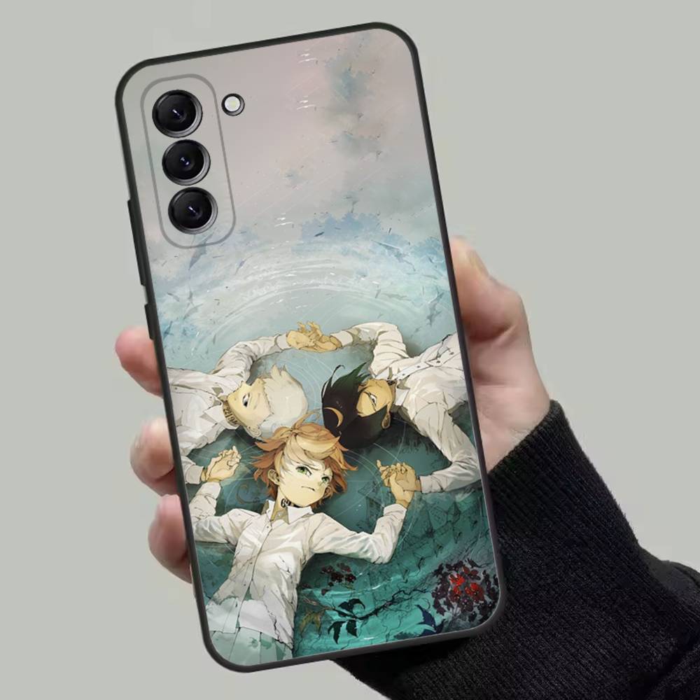 

The P-Promised N-Neverland Phone Case For Samsung Galaxy A13,A21s,A22,A31,A32,A52,A53,A71,A80,Soft Black Shell Samsung a52 a52S