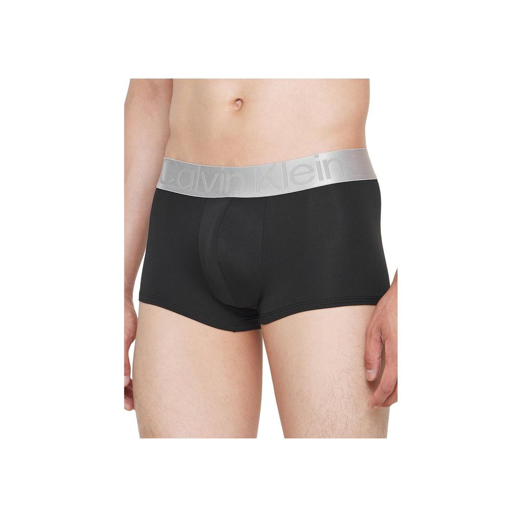 Calvin Klein Low Rise Logo Print Boxer Briefs 3 Pack Men underwear Black NB3074-QTE